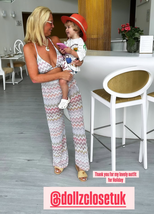 Sienna - Beach Bikini Set - Pink