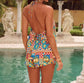 Amore-Two Piece Short Set-Multicoloured
