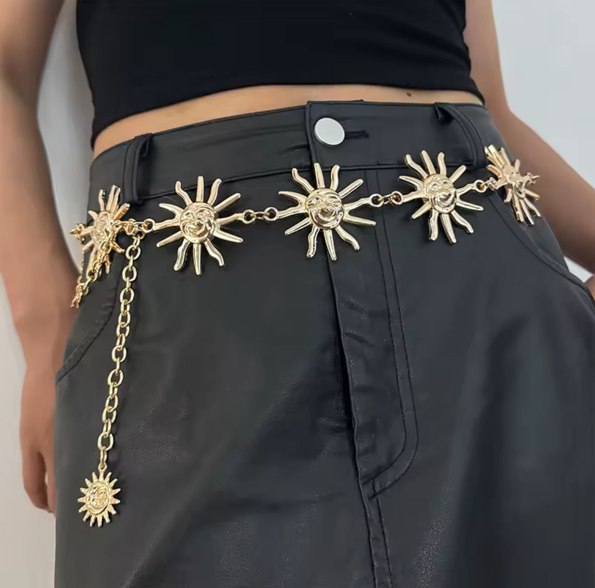 Sunshine Chain Belt - Gold
