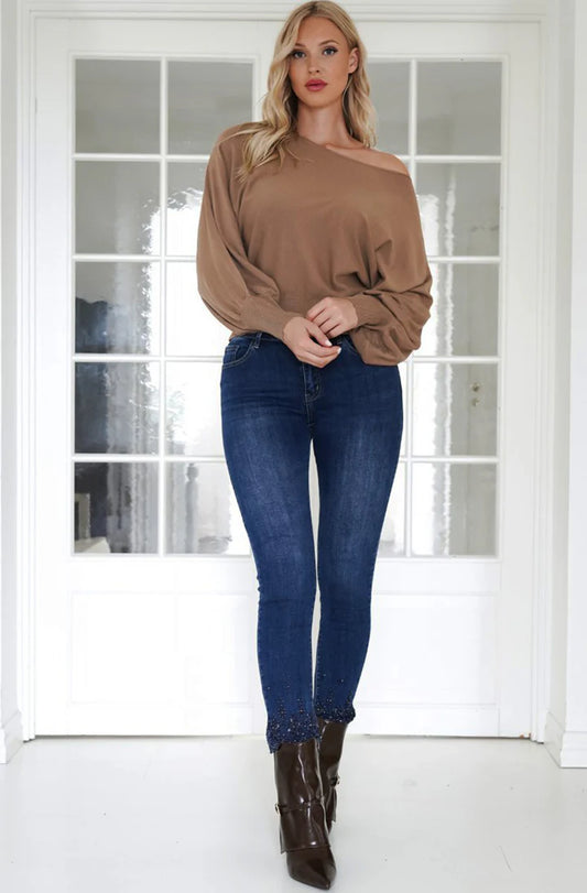Savannah-Classic Jumper-Brown