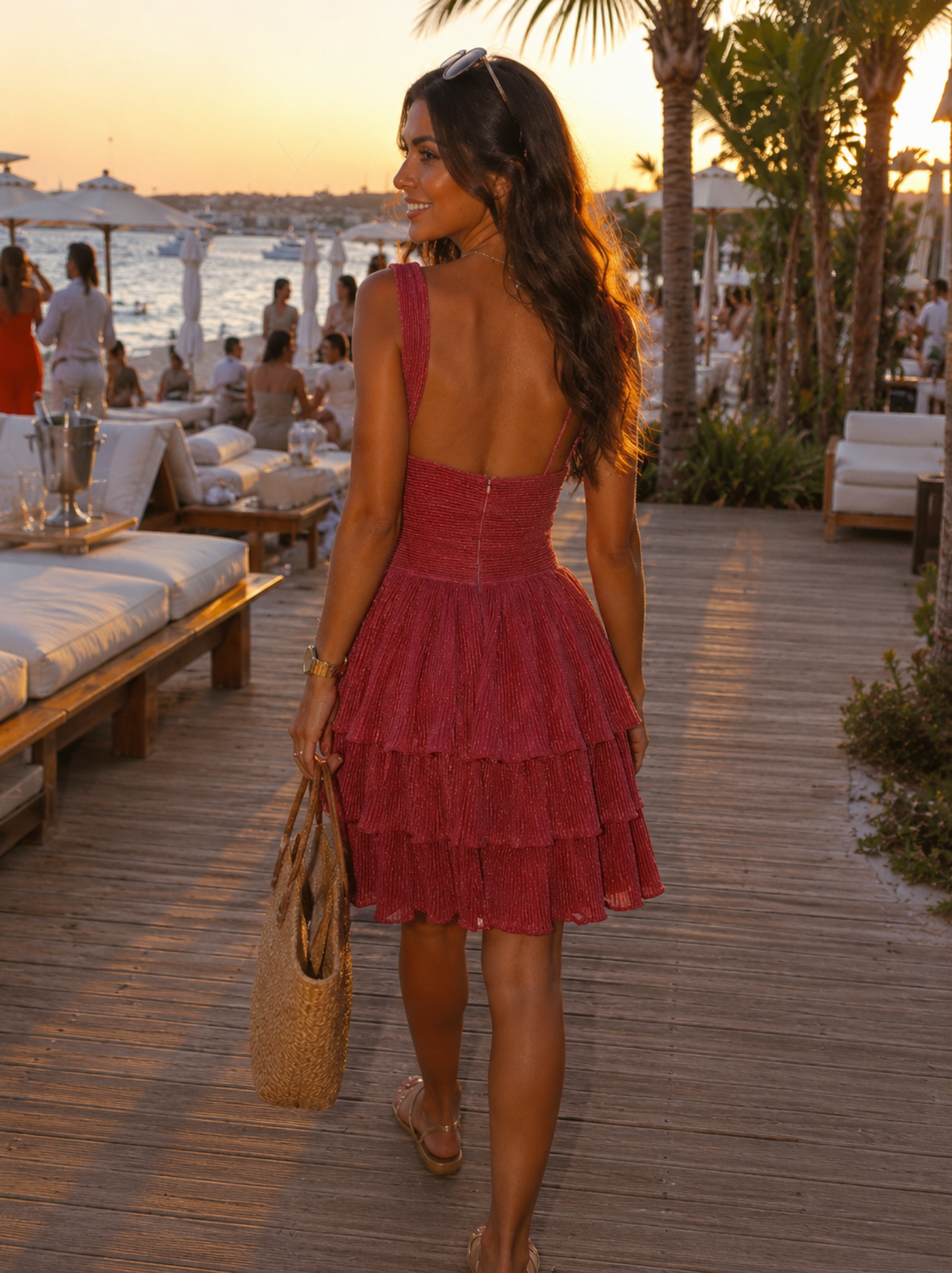 Sahara Starfish Cut-Out Mini Dress
